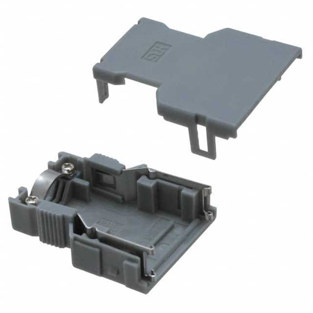 FI-20-CV(60) CONN BACKSHELL 15POS 180DEG GRAY