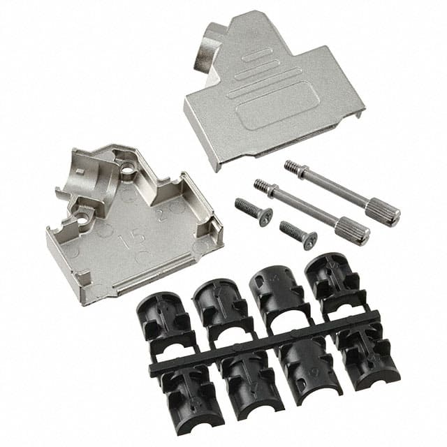 165X02699X CONN BACKSHELL 15POS 45DEG SHLD