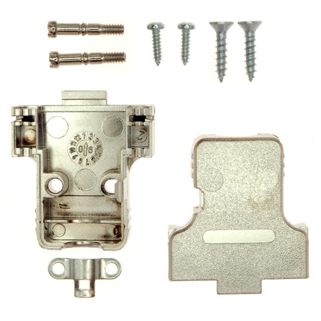 982-009-020R121 CONN BACKSHELL 9POS 180DEG SHLD