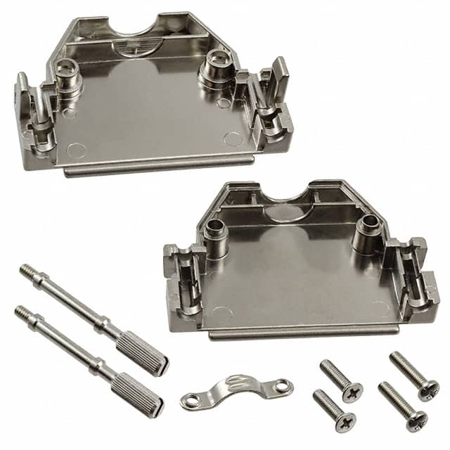 165X10929X CONN BACKSHELL 25POS 180DEG SHLD
