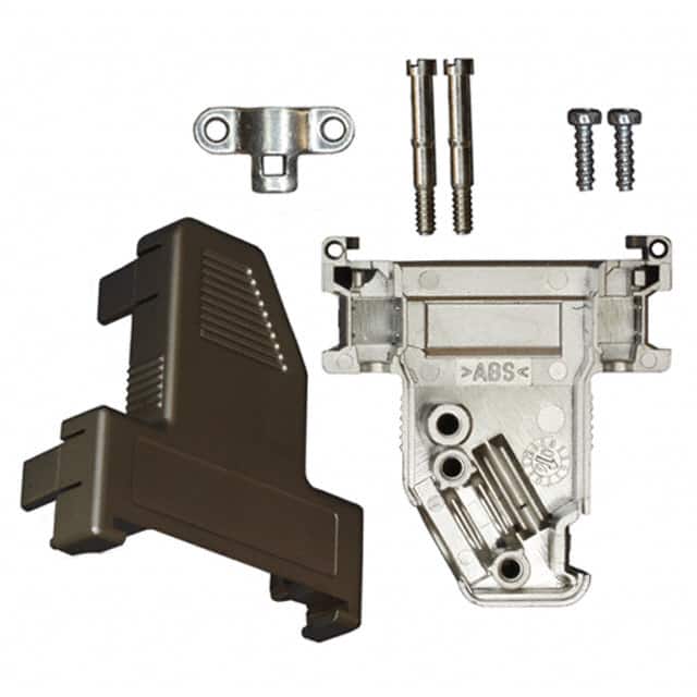 950-009-020R121 CONN BACKSHELL 9P 60DEG SHLD SLV