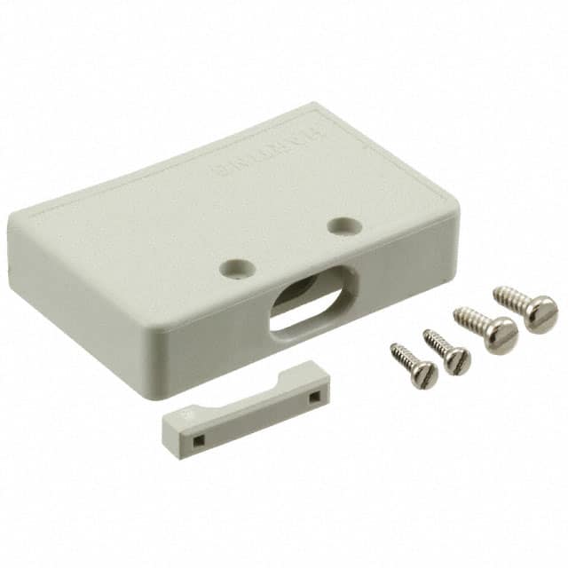 09670250411 CONN BACKSHELL 25POS 180DEG GRAY