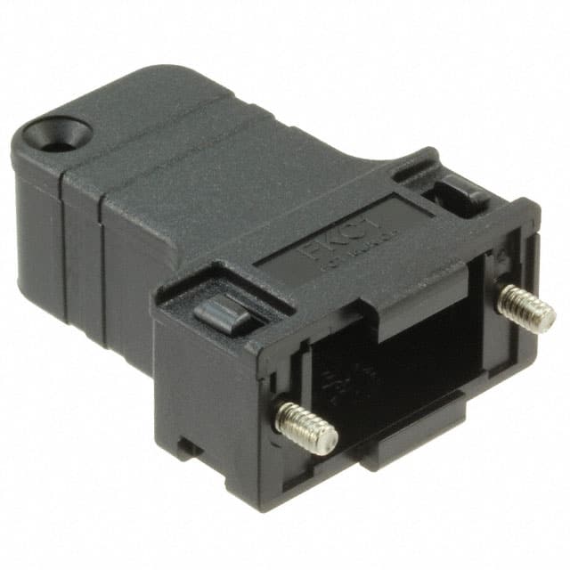 1731110029 CONN BACKSHELL 9POS 70DEG BLACK