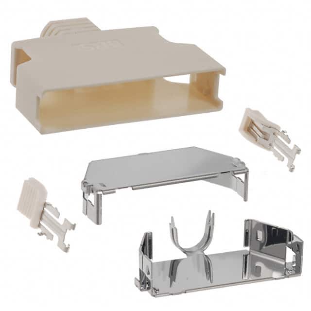 DX30M-50-CV(10) CONN BACKSHELL 50POS 180DEG SHLD