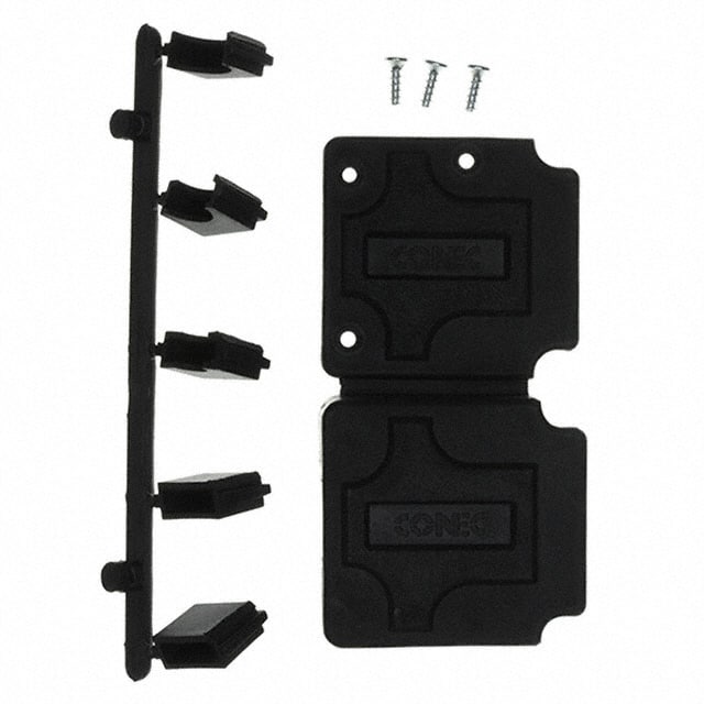 165X13239XE CONN BACKSHELL 25P 90/180DEG BLK