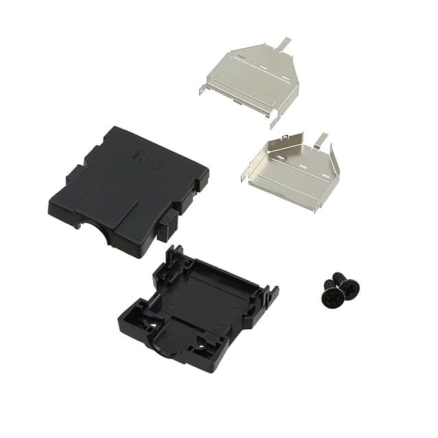 DH-37-CT2B CONN BACKSHELL 37POS 180DEG SHLD
