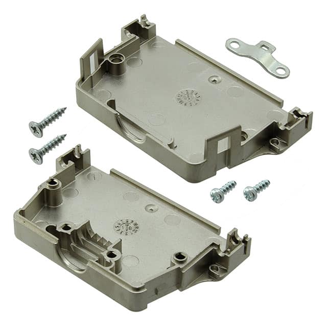 1727040121 CONN BACKSHELL 37POS 180DEG SHLD