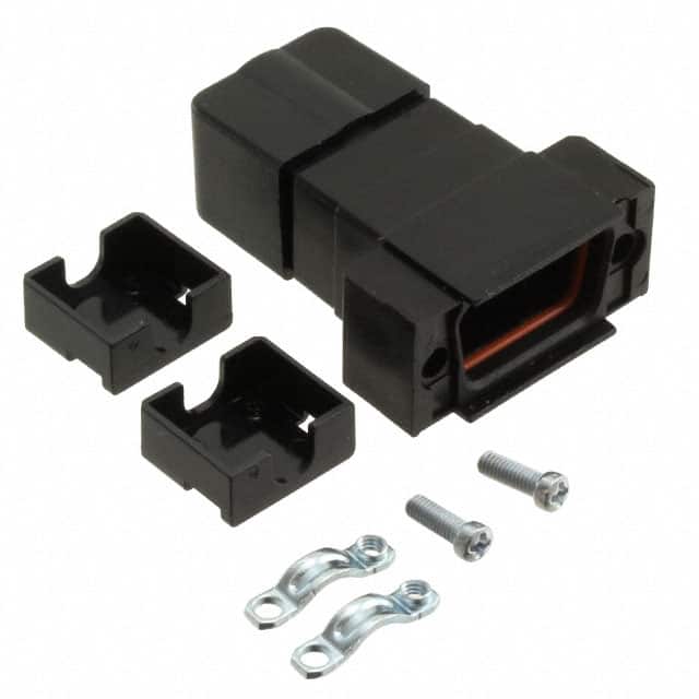 1731100016 CONN BACKSHELL 9POS 180DEG BLACK