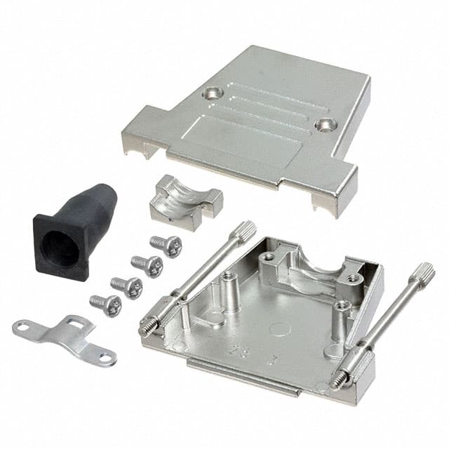 ACOV-SUB-25MB36 CONN BACKSHELL 25POS 180DEG SHLD