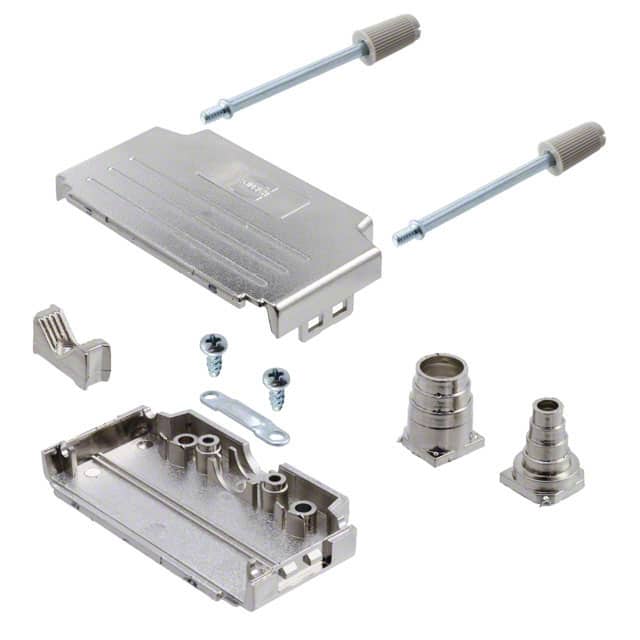 09670370425 CONN BACKSHELL 37POS 180DEG SHLD
