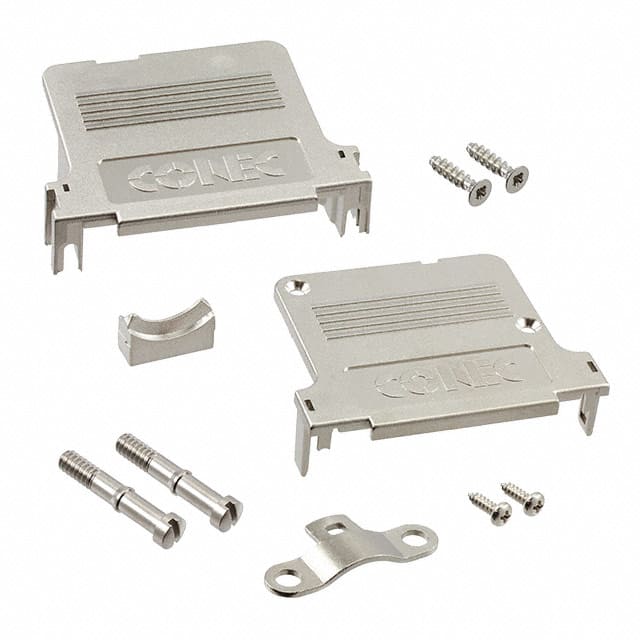 165X13549X CONN BACKSHELL 37POS 45DEG SHLD