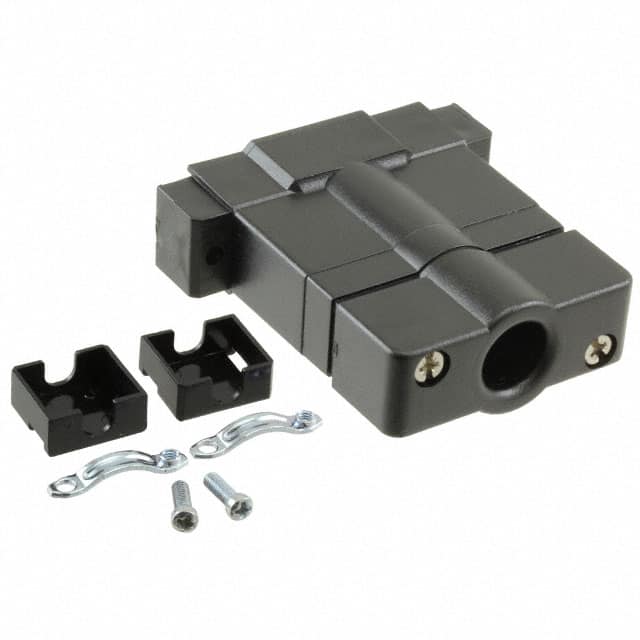 1731100018 CONN BACKSHELL 25POS 180DEG BLK