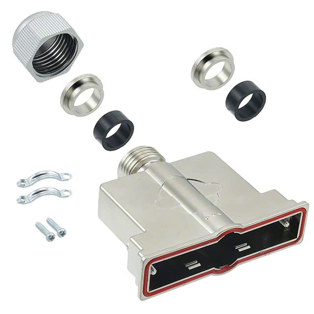09670370538 CONN BACKSHELL 37POS 180DEG SHLD