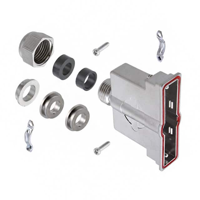 09670500539 CONN BACKSHELL 50POS 180DEG SHLD