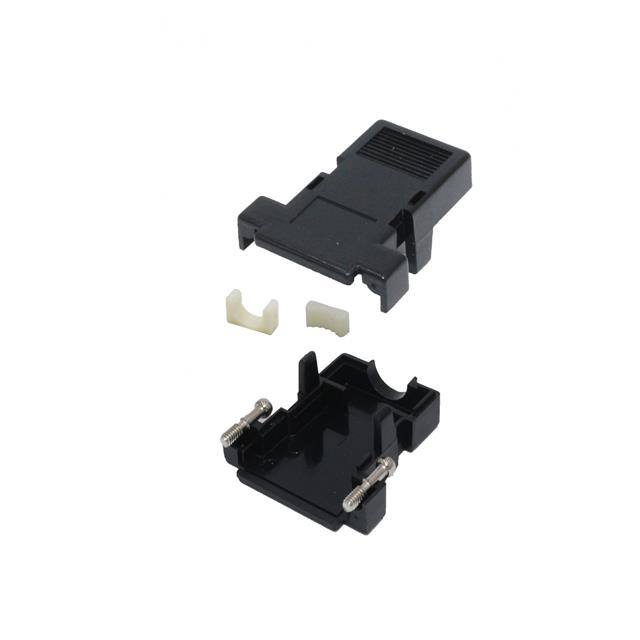 MHCCOV-9-SN-BK 9 WAY D-SUB HOOD PLASTIC TOP ENT