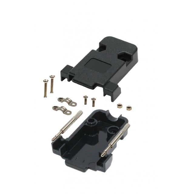 MHCCOV-9-SCL-BK 9 WAY D-SUB HOOD PLASTIC TOP ENT