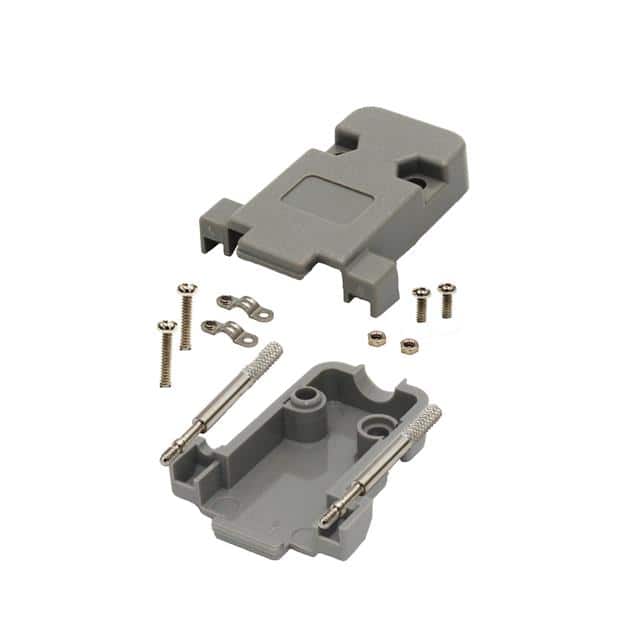 MHCCOV-9-SCL-LG 9 WAY D-SUB HOOD PLASTIC TOP ENT