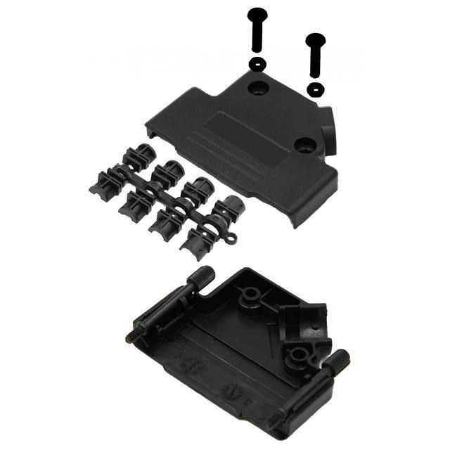MHD45PPK25-K 25 WAY D-SUB HOOD PLASTIC SIDE E