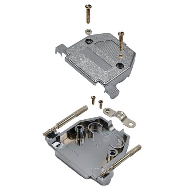 MHCCOV-9-SCL-MP 9 WAY D-SUB HOOD METPLAS TOP ENT