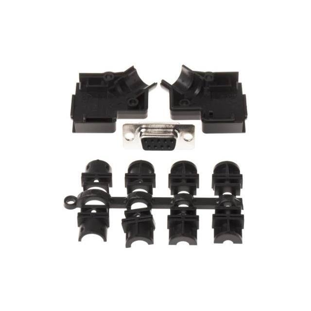 MHD45PPK9-DB9S-K 9 WAY D-SUB HOOD PLASTIC SIDE EN