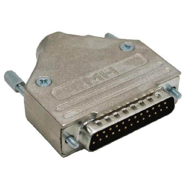 MHDM25-DB25P-K 25 WAY D-SUB HOOD DIE CAST TOP E