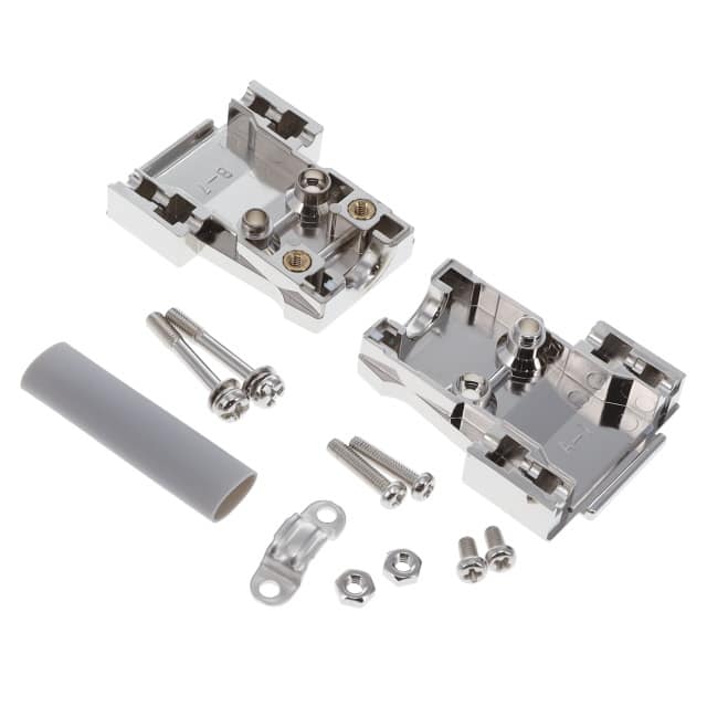XM2S-0912 CONN BACKSHELL 9POS 180DEG SHLD