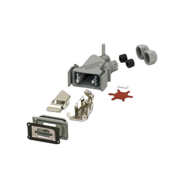 1652208 CONN BACKSHELL 25POS 45DEG SHLD