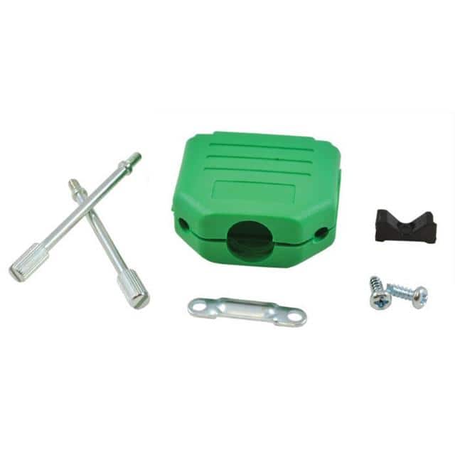 MHDPPK15-G-K 15 WAY D-SUB HOOD PLASTIC SNAP L