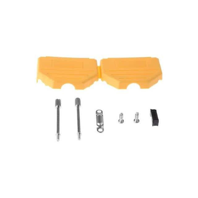 MHDPPK25-Y-K 25 WAY D-SUB HOOD PLASTIC SNAP L