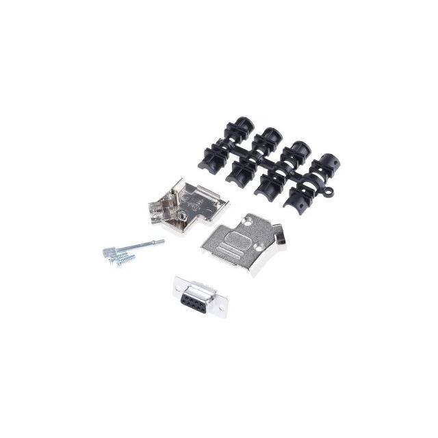 MHD45ZK9-DB9S-K 9 WAY D-SUB HOOD DIE CAST SIDE E