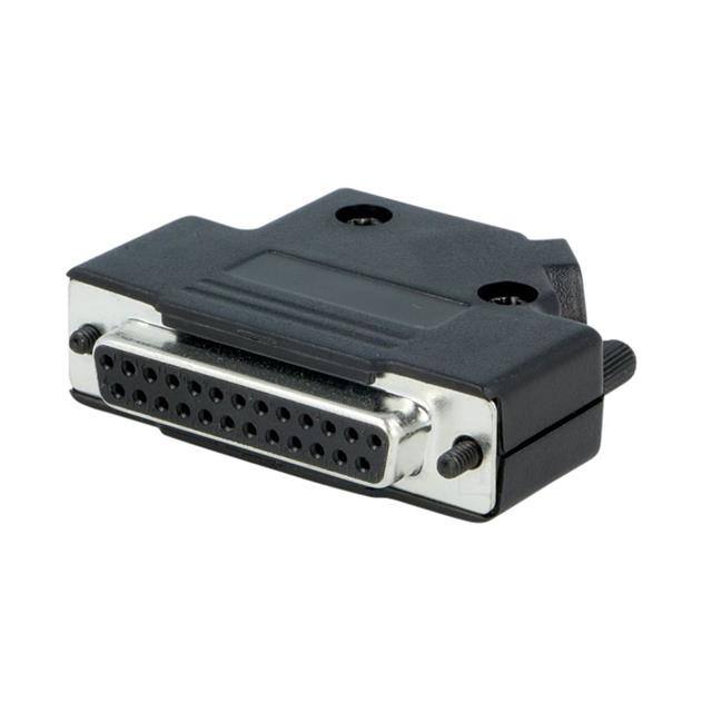MHD45PK25-DB25S-K 25 WAY D-SUB HOOD METPLAS SIDE E
