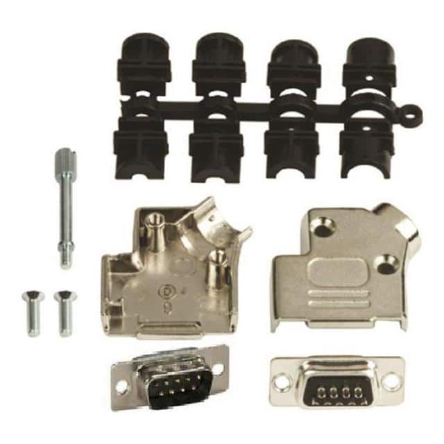 MHD45ZK9-DM9P-K 9 WAY D-SUB HOOD DIE CAST SIDE E