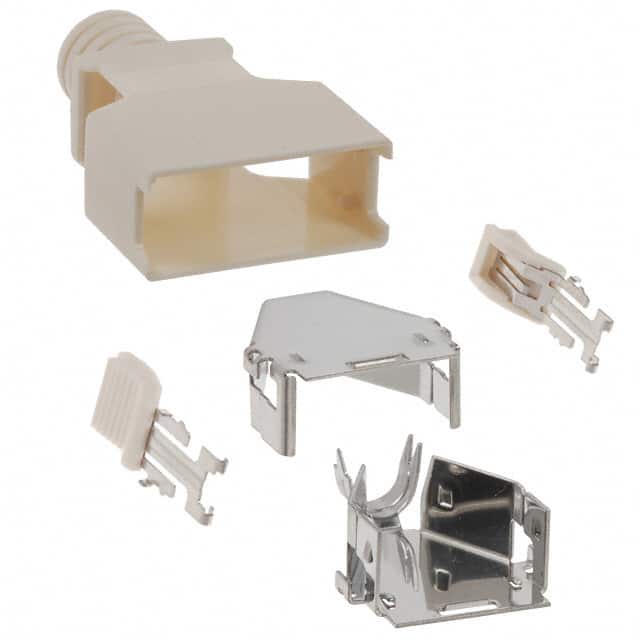 DX30M-14-CV(10) CONN BACKSHELL 14POS 180DEG SHLD