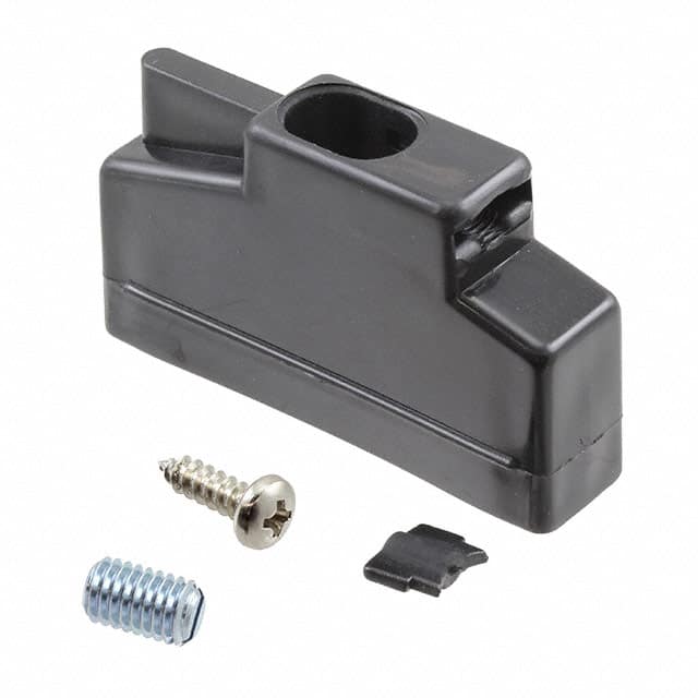 165X10409X CONN BACKSHELL 25POS 180DEG BLK
