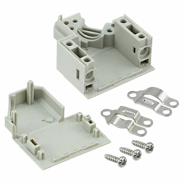 09670090571 D SUB PLASTIC HOOD 9P GRAY