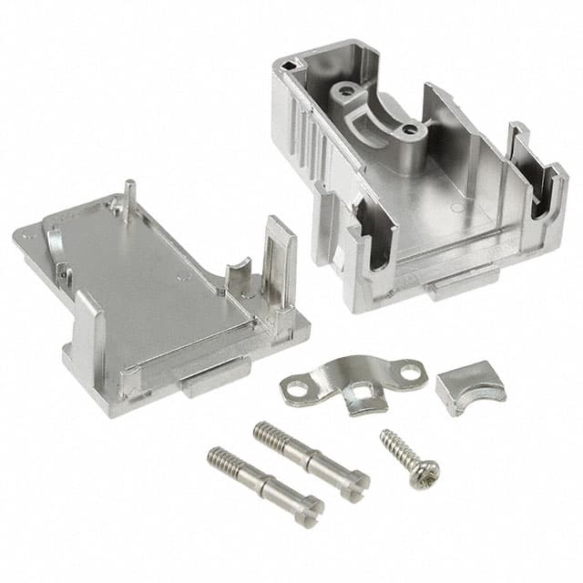 165X13519X CONN BACKSHELL 9POS 45DEG SHLD