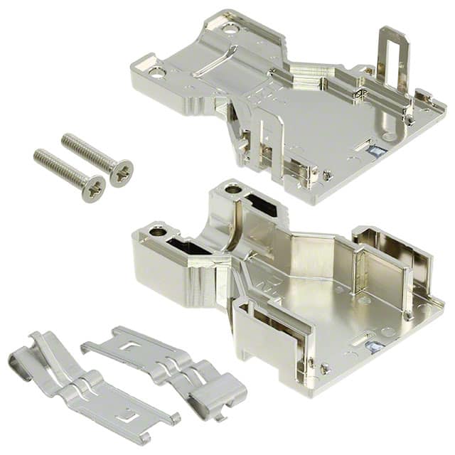 DF02D020A11 CONN BACKSHELL 20POS 180DEG SHLD
