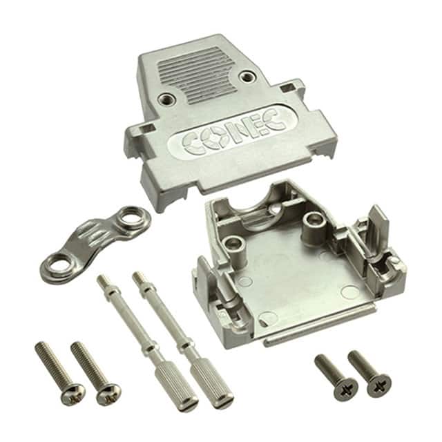165X10919X CONN BACKSHELL 15POS 180DEG SHLD