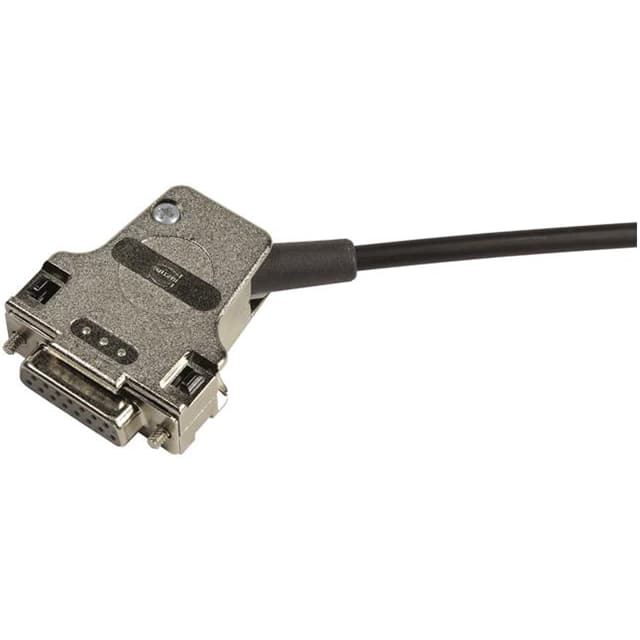 09670150338 D-SUB 15PIN METAL HOOD, SIDE ENT