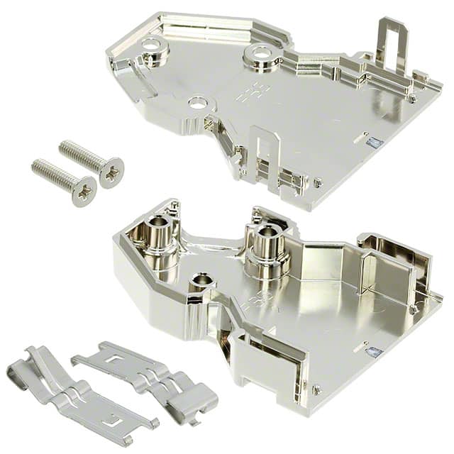 DF02F036A11 CONN BACKSHELL 36POS 180DEG SHLD