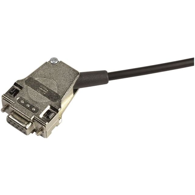 09670090338 D-SUB 9PIN METAL HOOD, SIDE ENTR