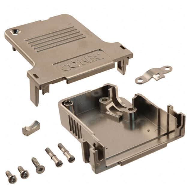 165X13539X CONN BACKSHELL 25POS 45DEG SHLD