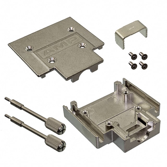 5787543-3 CONN BACKSHELL 40POS 180DEG SHLD