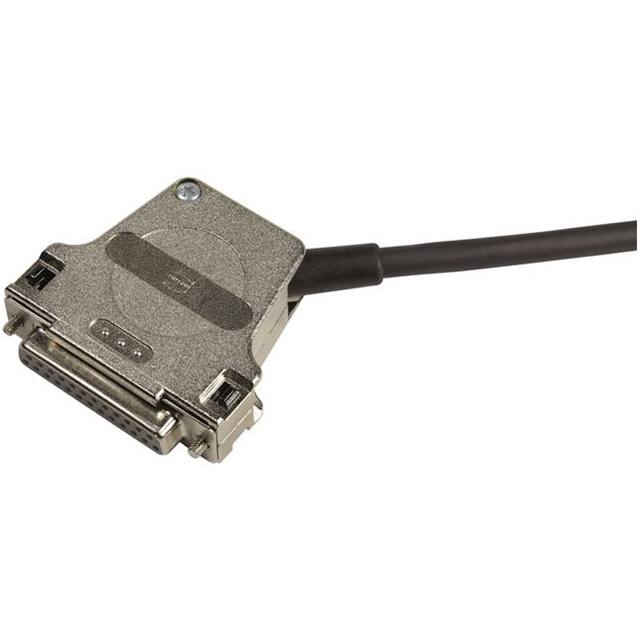 09670250338 D-SUB 25PIN METAL HOOD, SIDE ENT