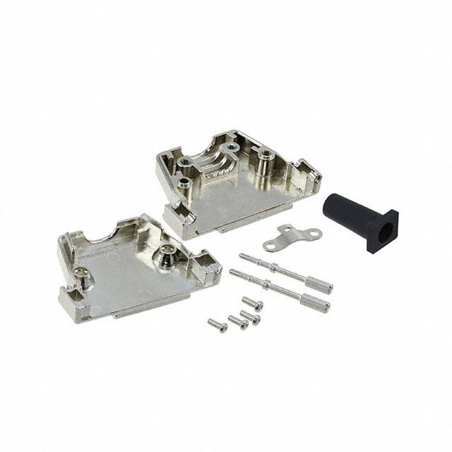 165X17329X CONN BACKSHELL 25POS 180DEG SHLD