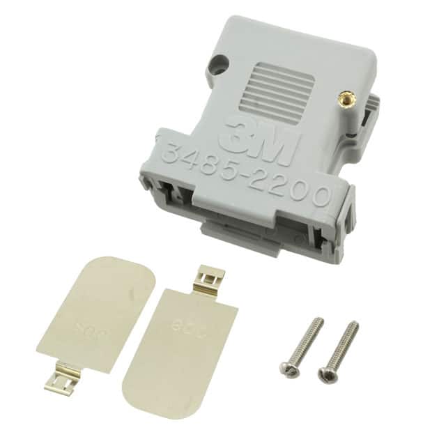 3357-5115 CONN BACKSHELL 15POS 180DEG SHLD