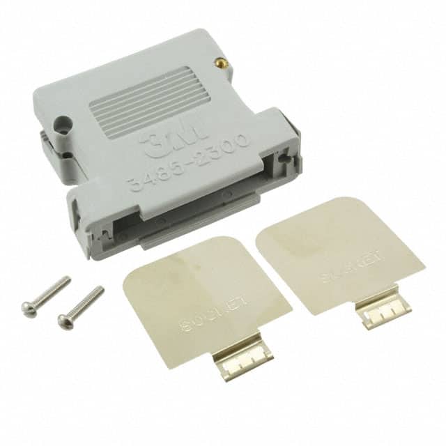 3357-5125 CONN BACKSHELL 25POS 180DEG SHLD