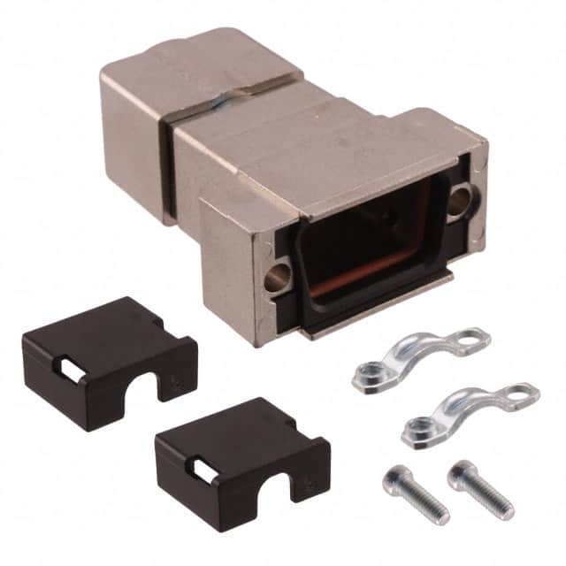 09670090437 CONN BACKSHELL 9POS 180DEG SHLD