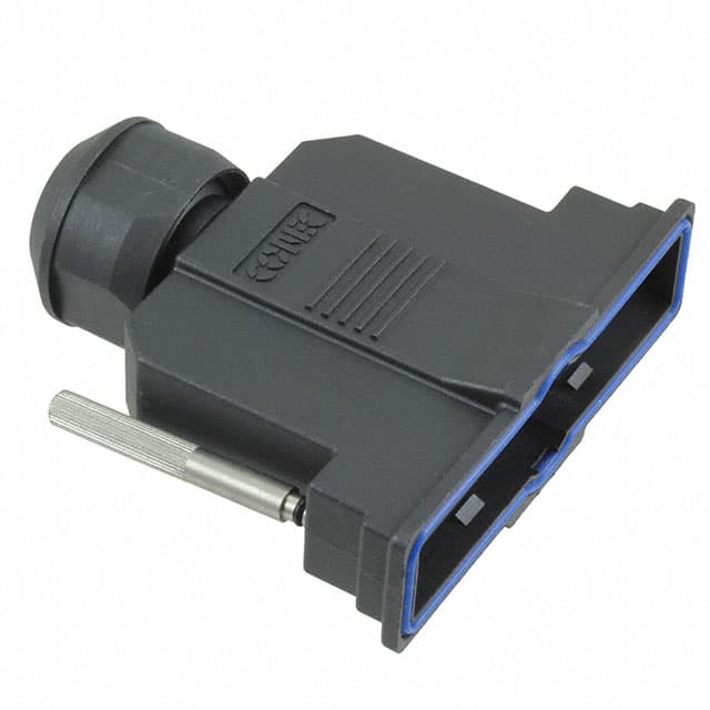 15-004690 CONN BACKSHELL 37POS 180DEG BLK