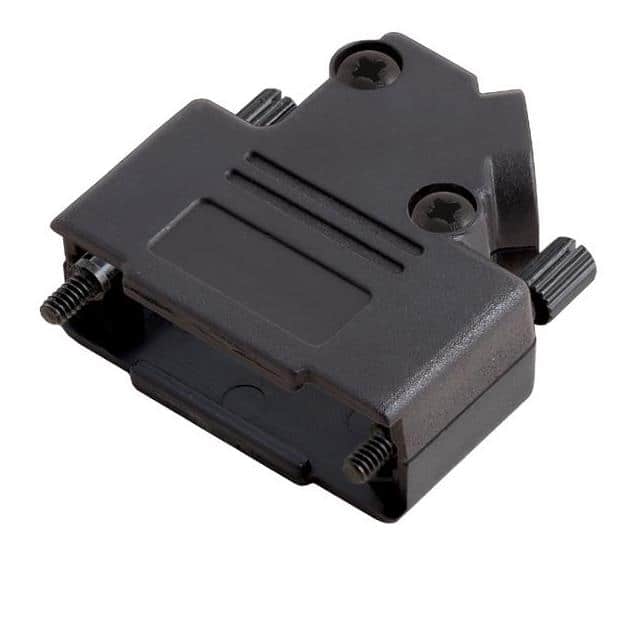 6560-0107-12 D-SUB BACKSHELL, 15-WAY, UNSHIEL